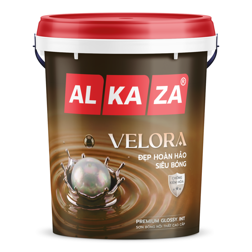 Mockup san pham alkaza vang